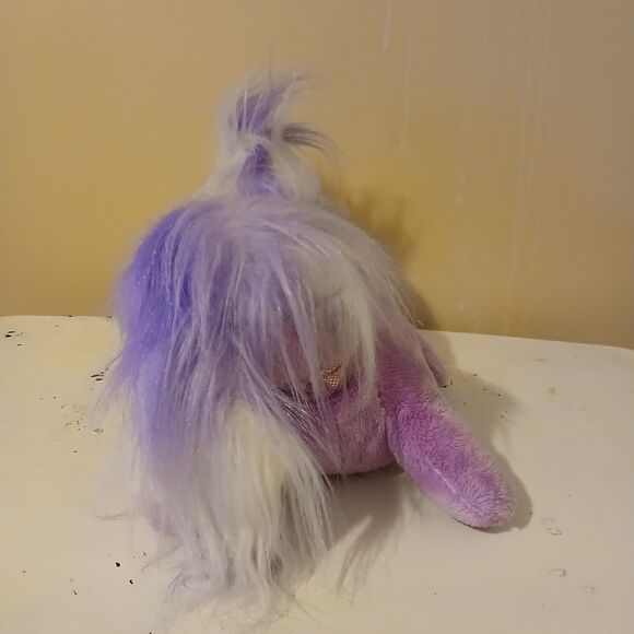 Just Play Puppy Surprise Riley Purple Stuffed Plush Animal Toy Dog w/ 2 Puppies - Picture 3 of 12